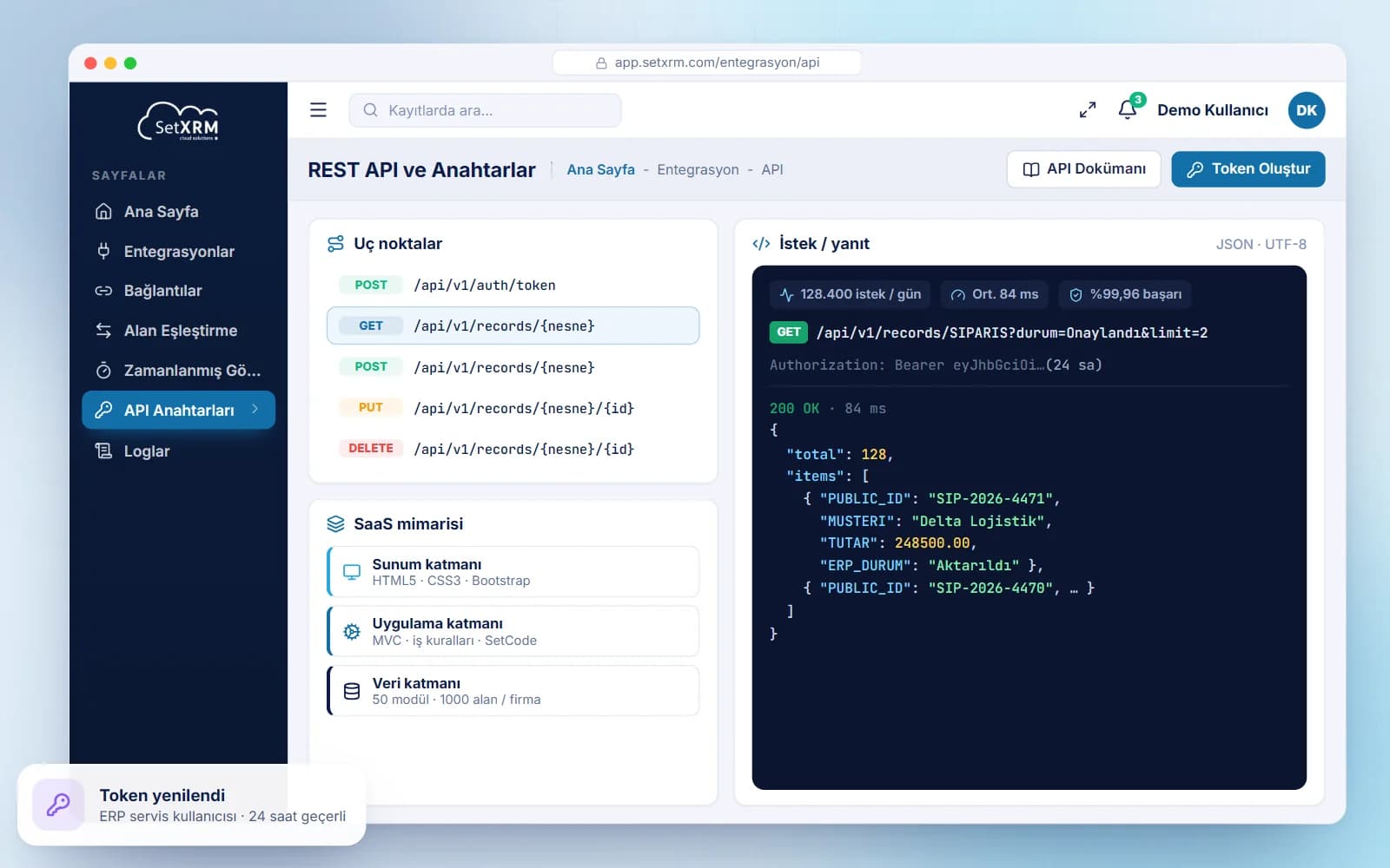 SaaS architecture and technical foundation