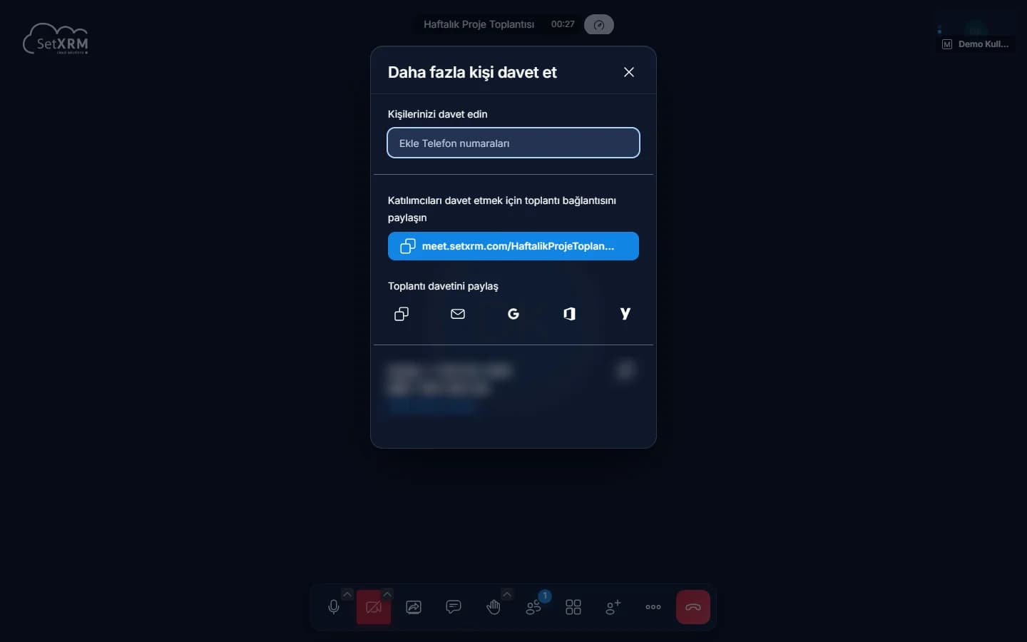 SetXRM Meet – Davet