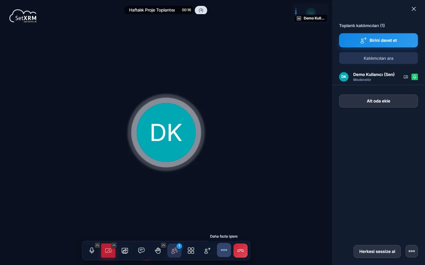 SetXRM Meet – Katılımcılar